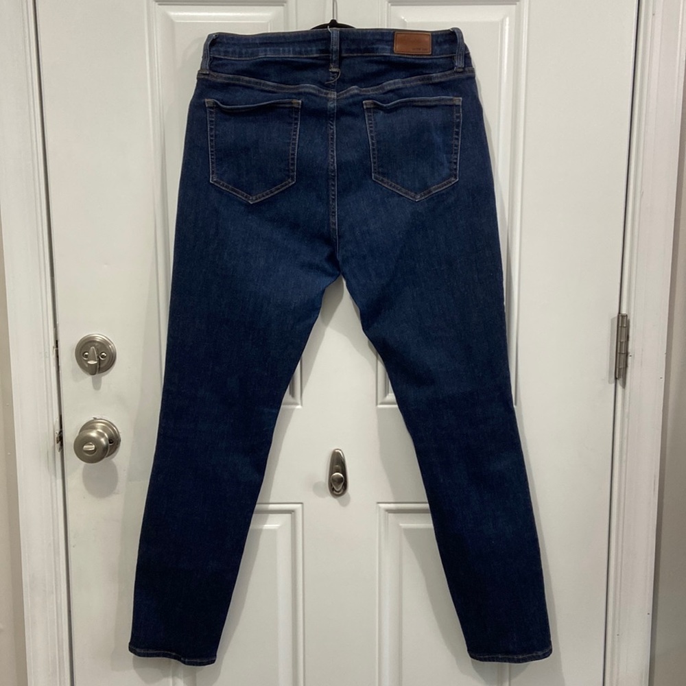Lands’ End Mid Rise Curvy Skinny Jean